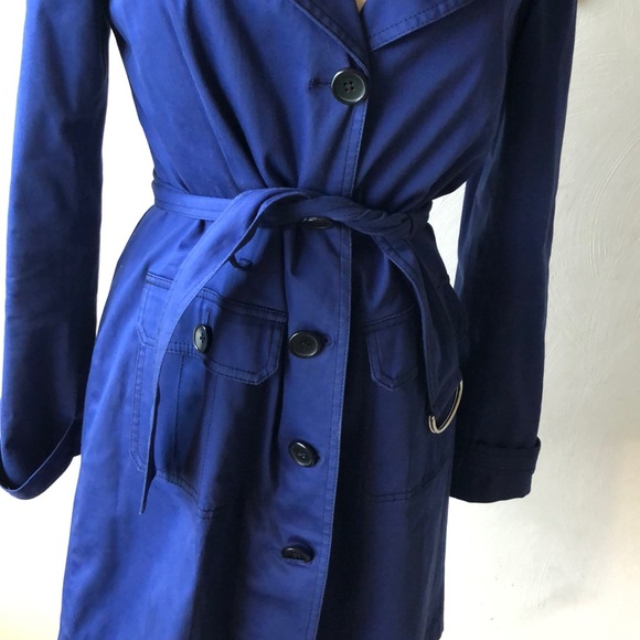 Apt. 9 Jackets & Coats Royal Blue Trench Coat Poshmark